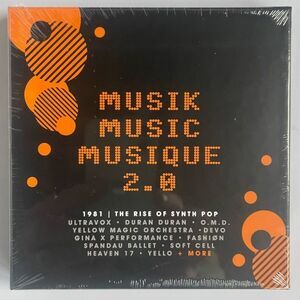 Various Artists – Musik Music Musique 2.0 The Rise Of Synth Pop – Triple CD NEW